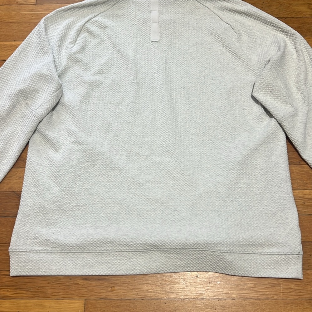 Lululemon At Ease Hoodie in Heathered Opal White, size XXL / 2XL - Picture 12 of 14